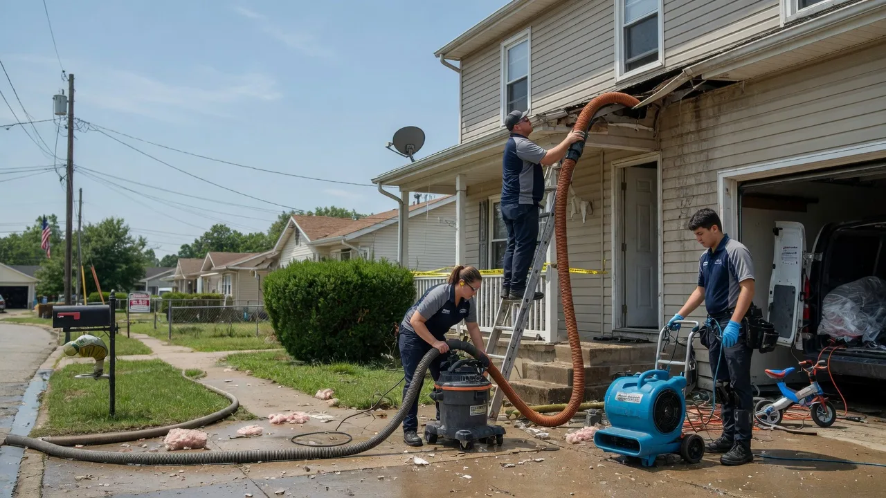 Water Damage Restoration in Elkhart, IL near me